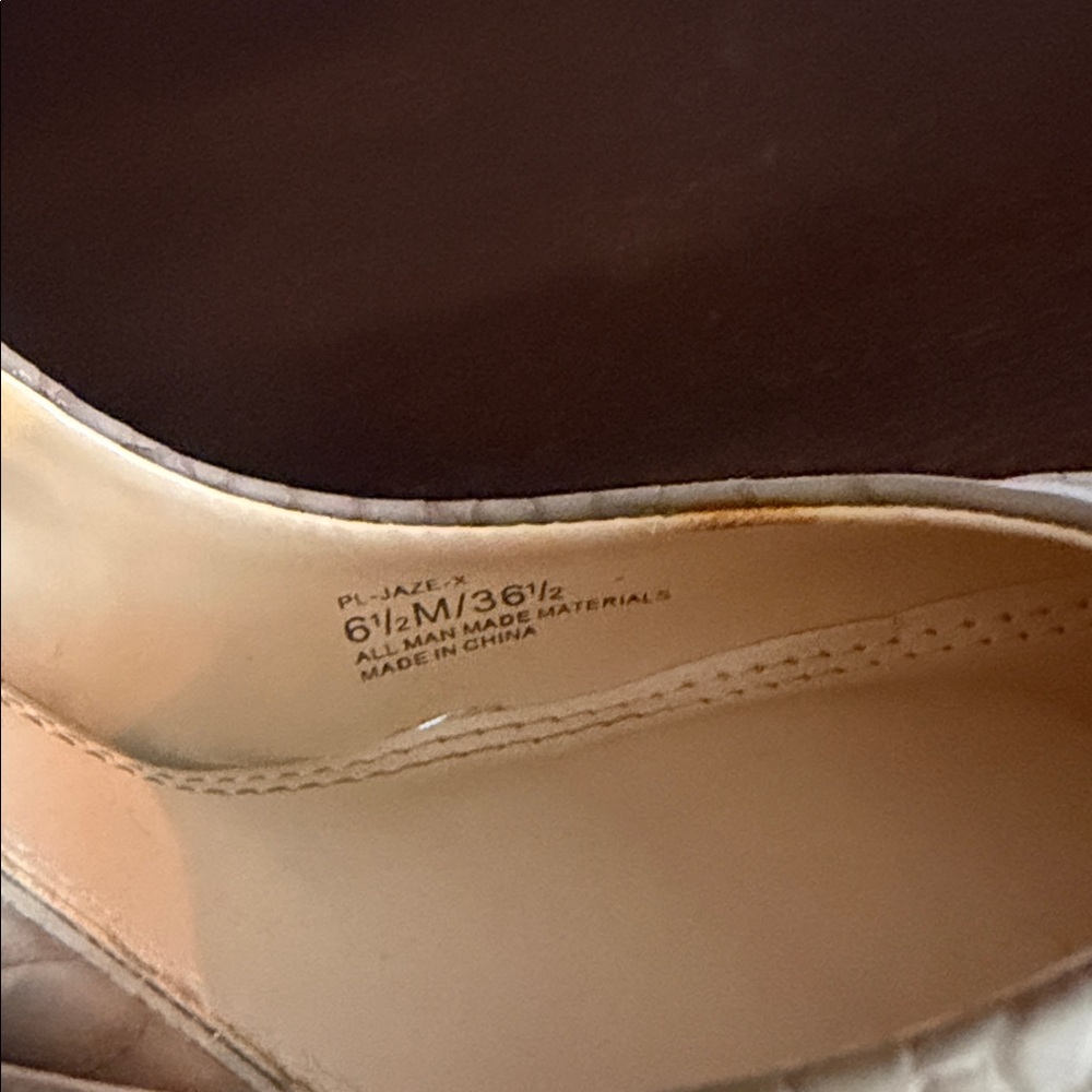 BCBGeneration Textured taupe Heels - Picture 3 of 6